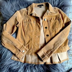 Ivanka Trump corduroy jean jacket.